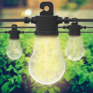 Solar String Lights for Decks, Patios, Backyards