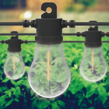 Solar String Lights for Decks, Patios, Backyards