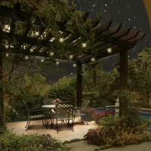 Solar String Lights for Decks, Patios, Backyards