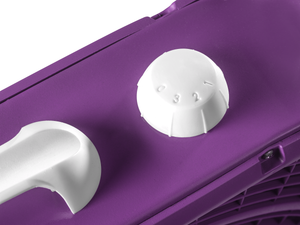 Cool Colors 20" 3-Speed Box Fan, Purple